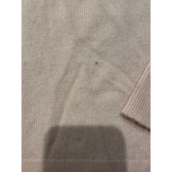 Halogen Light Pink V-neck Cashmere Sweater Medium - Picture 5 of 5